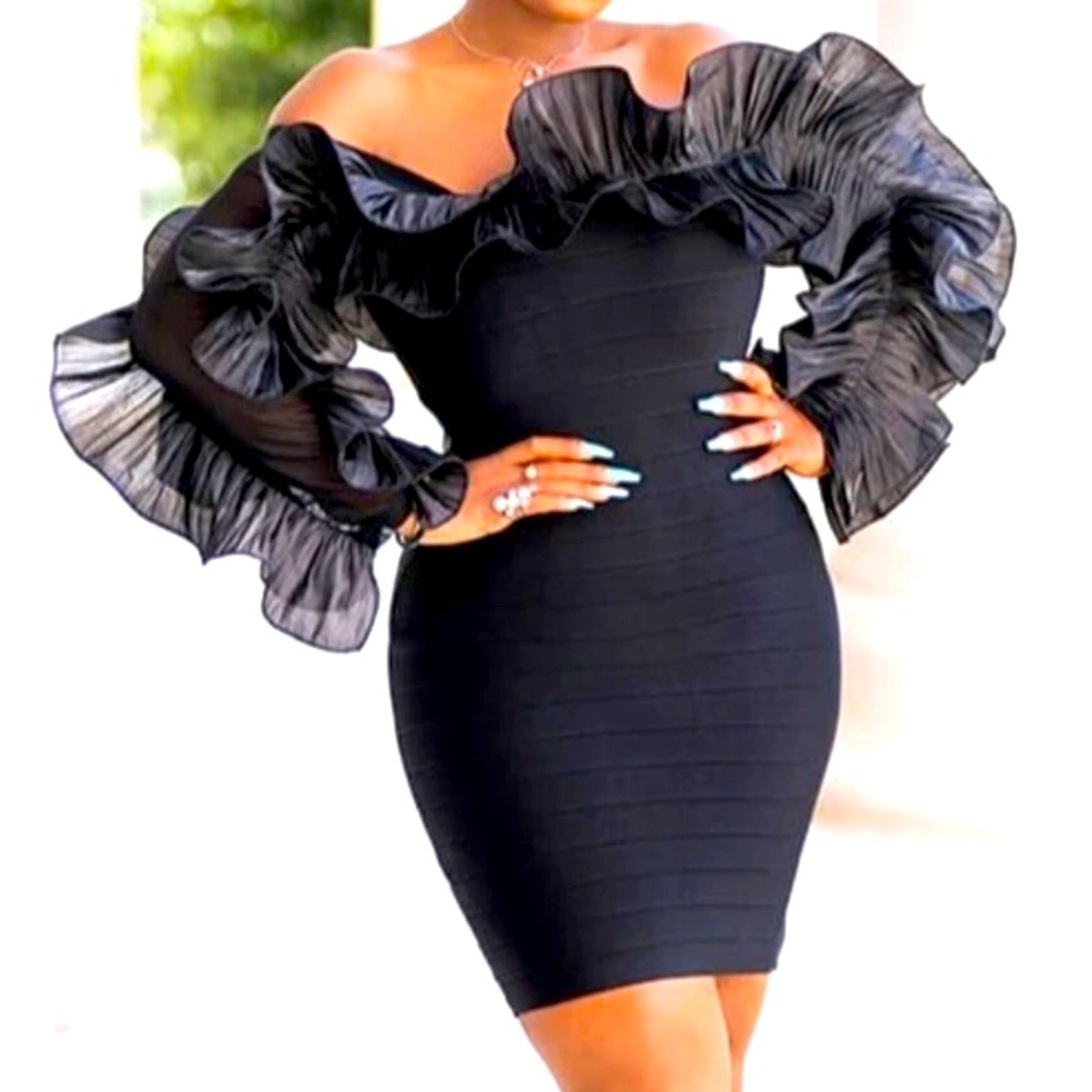 Elegant womens Sexy Dress
